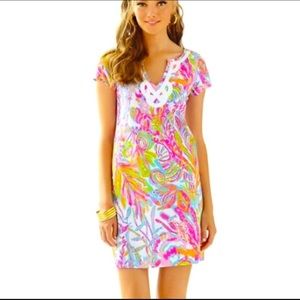 Like New Lilly Pulitzer Brewster dress size M Scuba to cuba